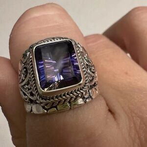 Hello Found, Goodbye Lost Ring™ Moonlight™ Mystic Quartz Size 6